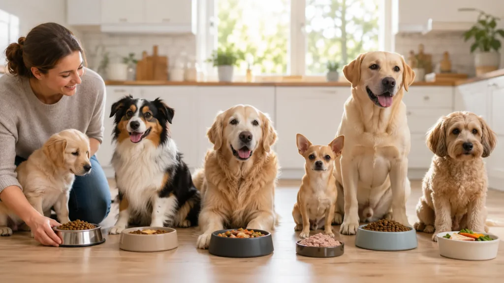 Best Food Choices by Dog Type